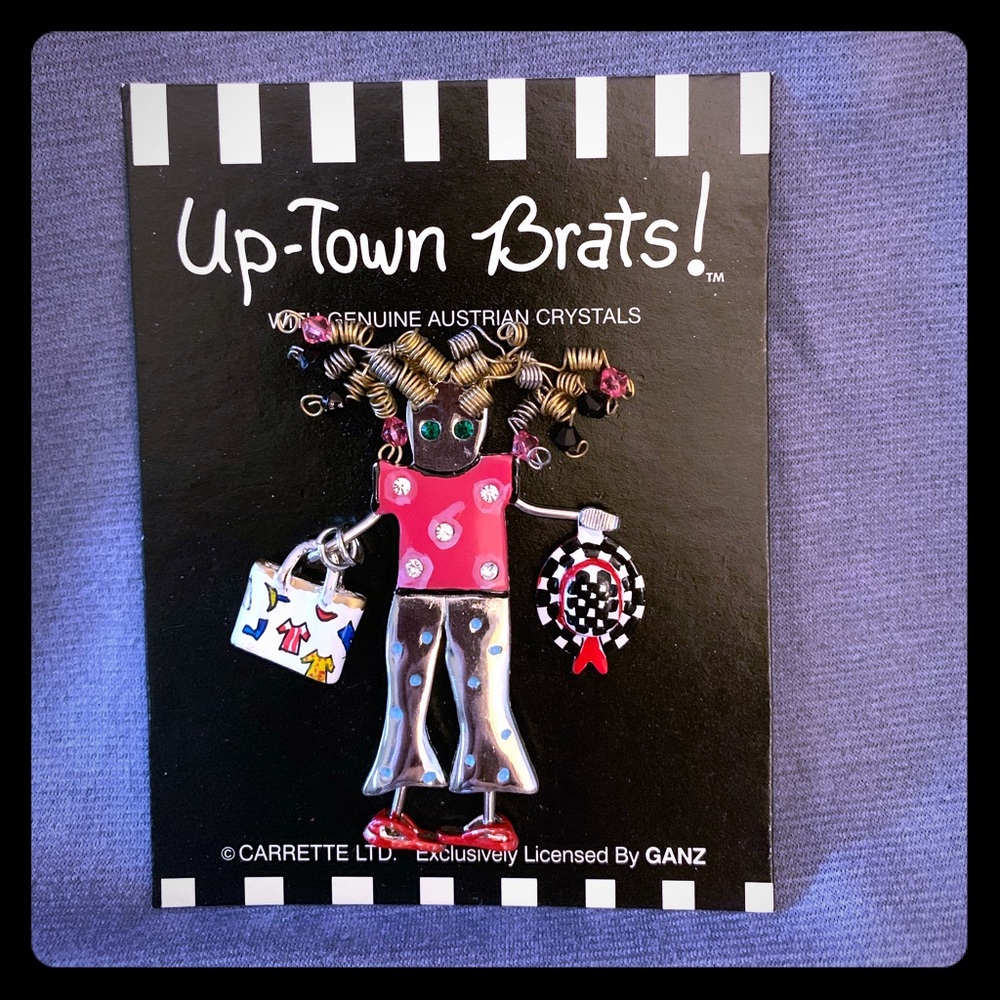 Funky “Up-Town Brats” Pin